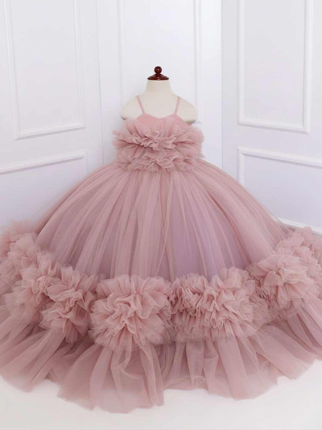 Heavy Ruffle Gown