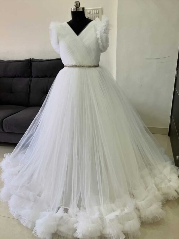 white-ruffle-gown