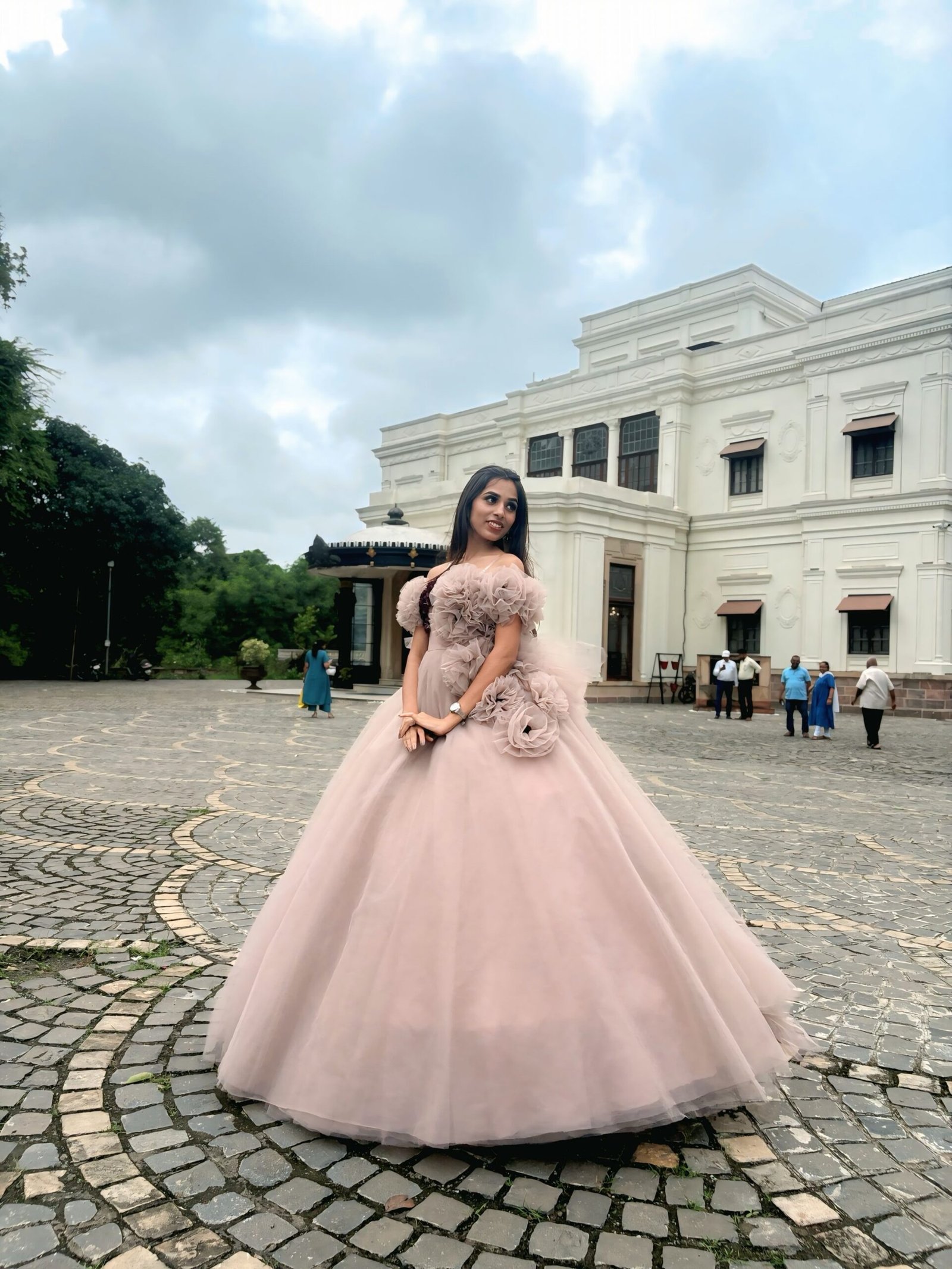 Flower Barbie Gown